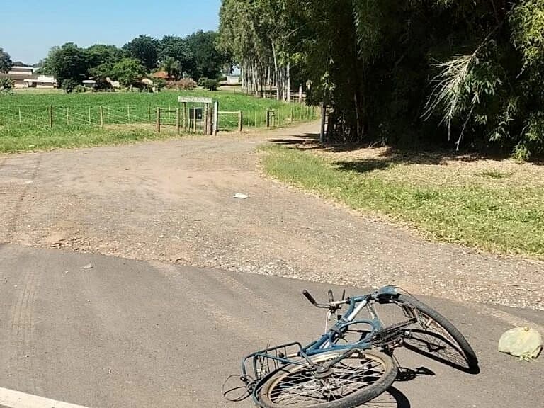Idoso de 71 anos morre atropelado por caminhão na rodovia SP-331, próximo a Lupércio