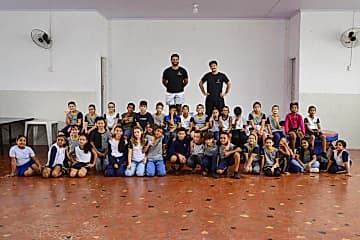 Projeto Semear inicia atividades culturais em escola integral de Pompeia