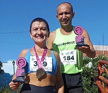 Casal de atletas de Pompeia conquista o pódio na Bastos Best Run – Etapa Girls Power