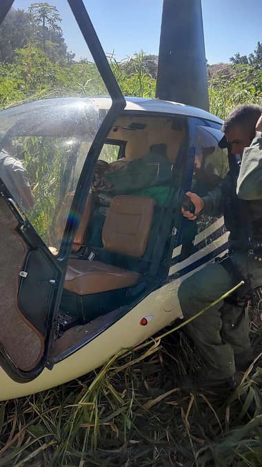 Polícia Federal prende piloto e apreende 281 kg de pasta base de cocaína em avião interceptado entre Assis e Salto Grande